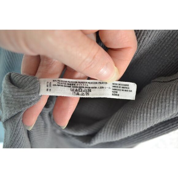 Free People Women's Medium Grey Tank Top - Picture 6 of 10